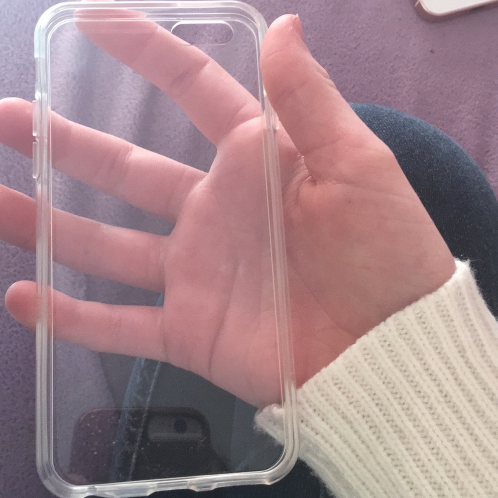 Clear iPhone case